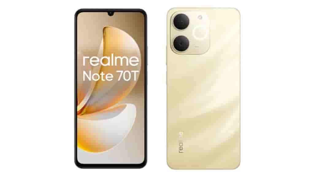 Unisoc T7250 realme Note 70T ゴールド 新品 realme Note 70T 4GB+256GB 金色 Realme Note 70T, 4GB/256GB