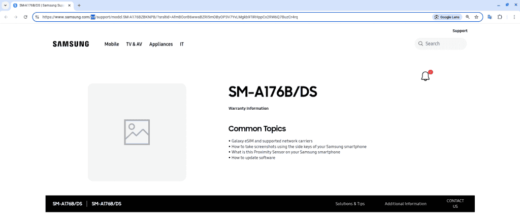 Samsung Galaxy A17 5G - Bangladesh Support Page