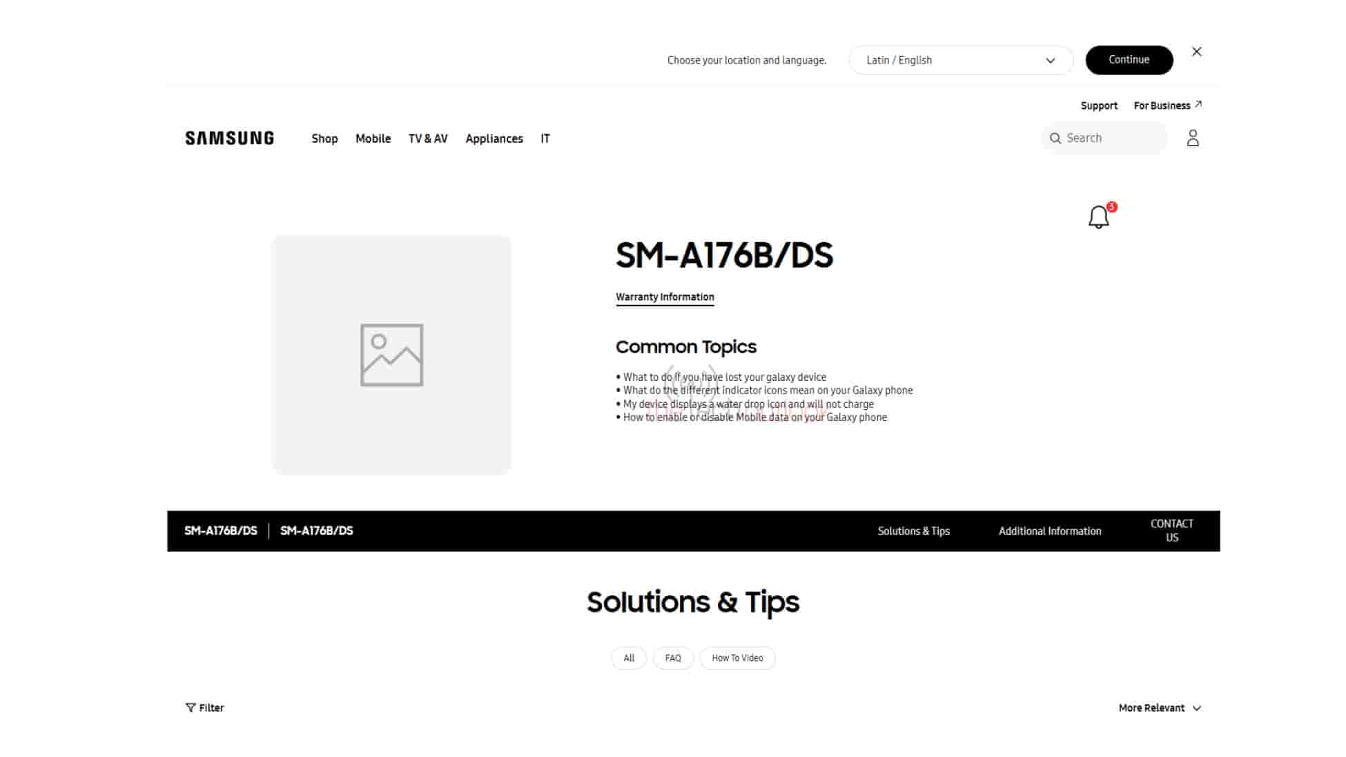 Samsung Galaxy A17 5G - Caribbean Support Page
