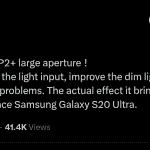 Samsung Galaxy S26 Ultra - HP2+ Large Aperture (X Post)