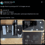 Google Pixel 10 Prototype EVT 1.0 Images (X Post)