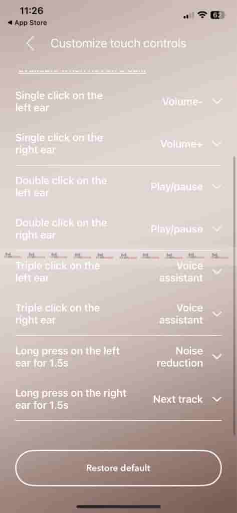 SoundPeats-Air5-Pro-App-Home-Screen
