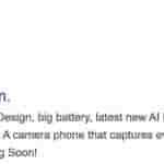 Vivo V60 - Google Search Listing