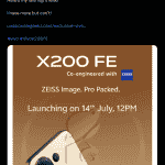 Vivo X200 FE Teaser Poster Revealing Possible Launch Date Leaked - X Post