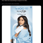 Vivo Y400 5G - India Launch on August 4th