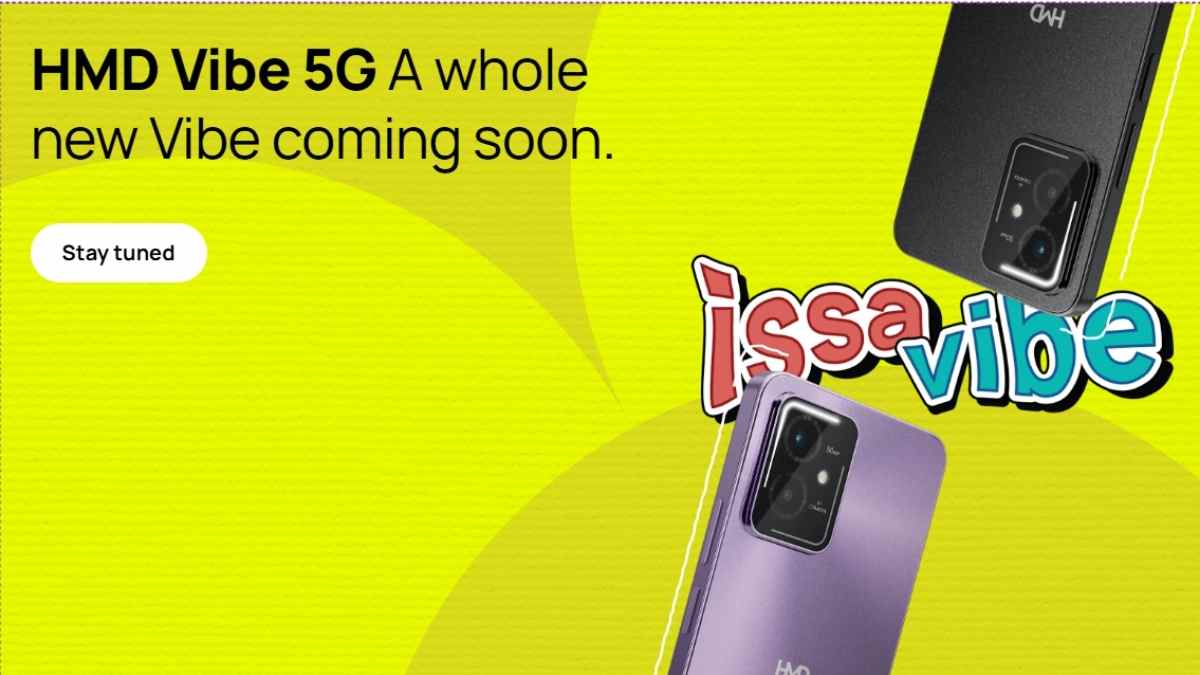 HMD Vibe 5G first teaser