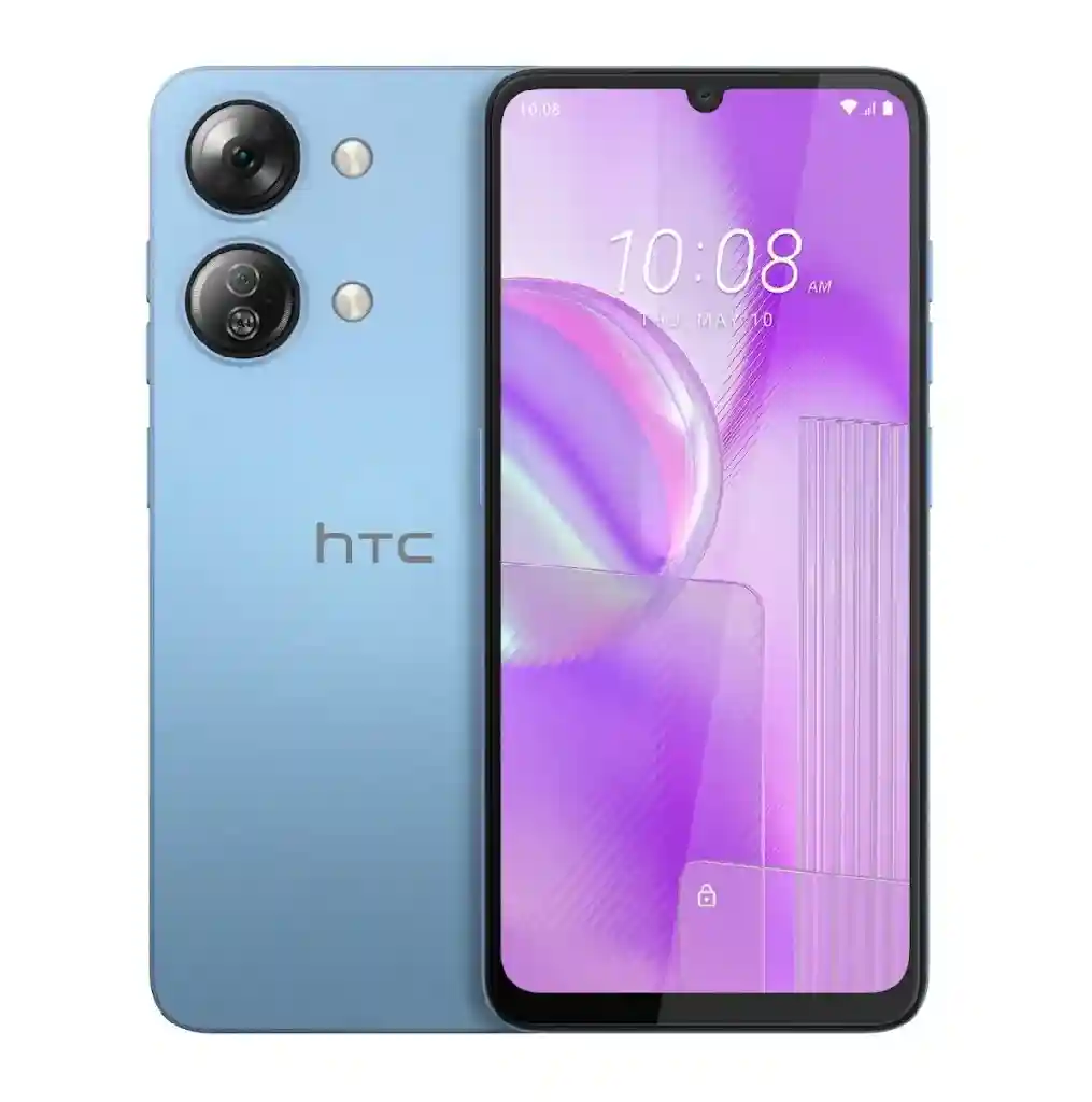HTC Wildfire E4 Plus Smartphone - Light Blue