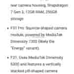 OPPO F31 Series - Details Tipped