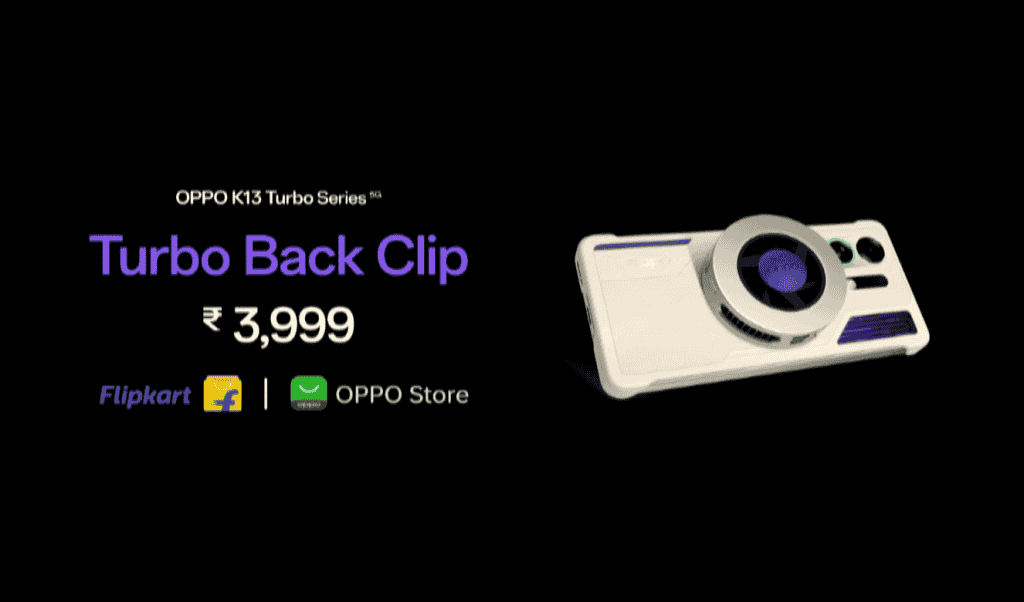 OPPO K13 Turbo Series 5G - Turbo Back Clip Pricing and Availability