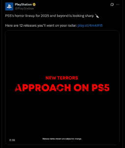 PS5 Horror Lineup for 2025 and Beyond Launch Time Frames Announced: Six ...