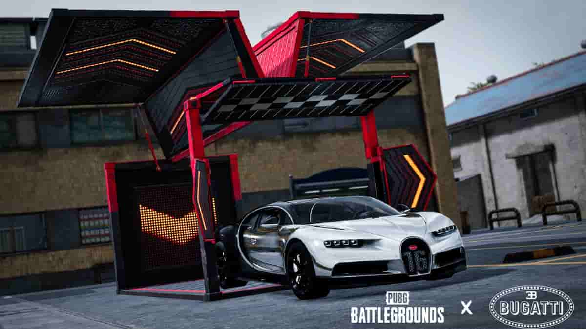 PUBG BATTLEGROUNDS X BUGATTI - Feature Image