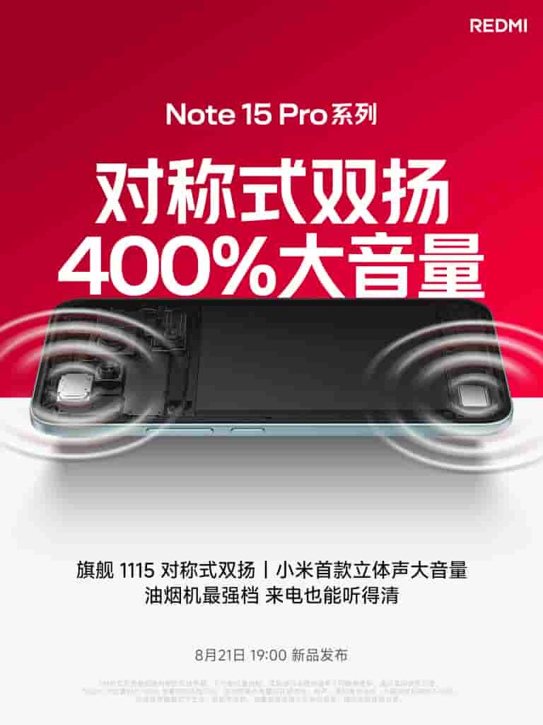 Redmi Note 15 Pro Series - 400% Volume Mode