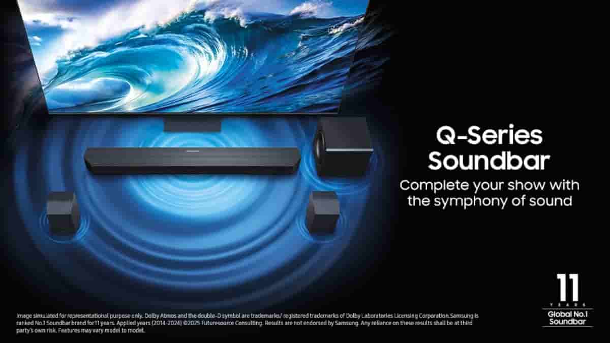Samsung 2025 Q-Series Soundbar Lineup Introduced in India - Feature Image