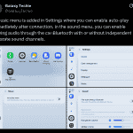 Samsung Auto - Added Music Menu
