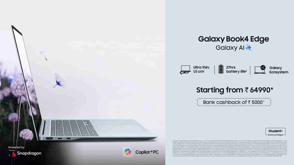 Samsung Galaxy Book4 Edge AI PC - Feature Image