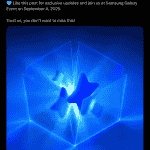 Samsung Galaxy Event Announced to Take Place on 4th September 2025 - X Post
