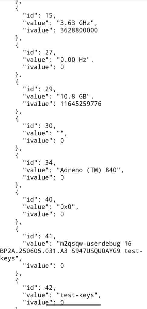 Samsung Galaxy S26 Edge - Geekbench Listing (2)