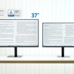 Samsung ViewFinity S8 37-Inch Monitor - Optimal Size for Work
