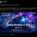 Solo Leveling ARISE OVERDRIVE - Launch 17th November 2025