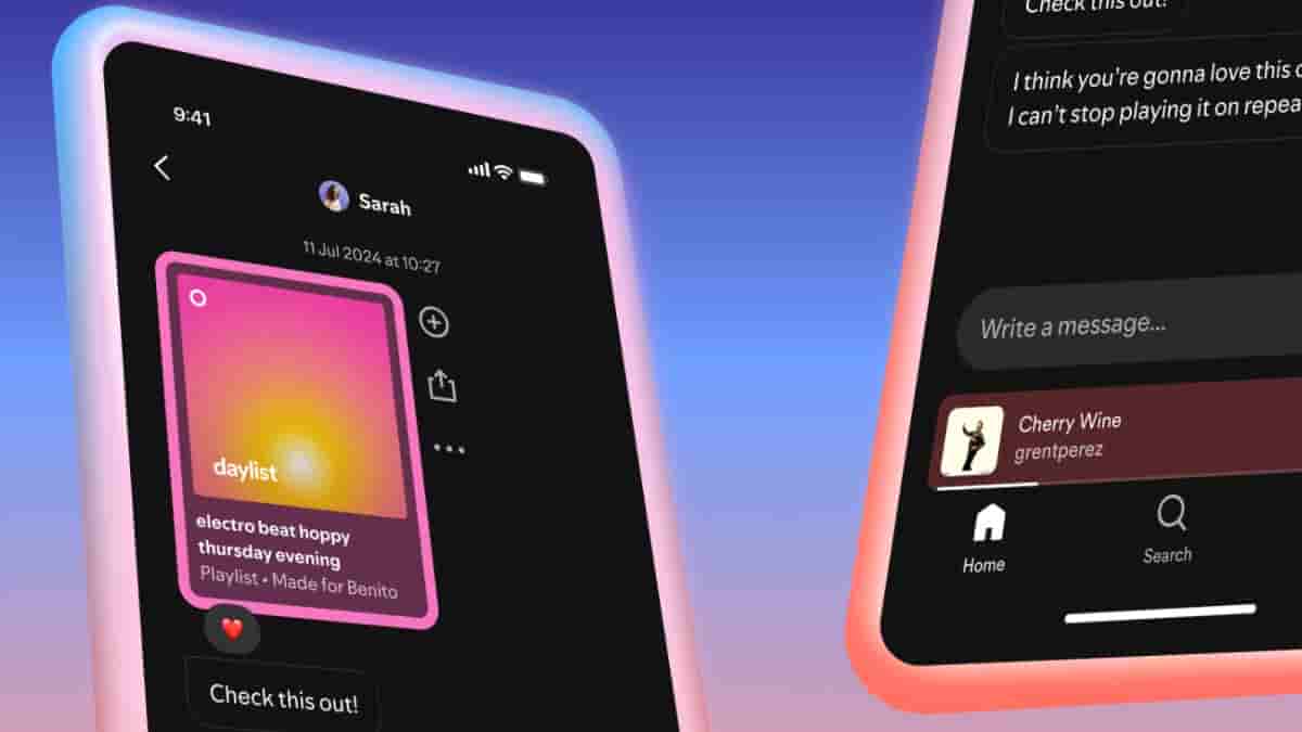Spotify Launches New DM Feature for Both Free and Premium Users - Feature Image