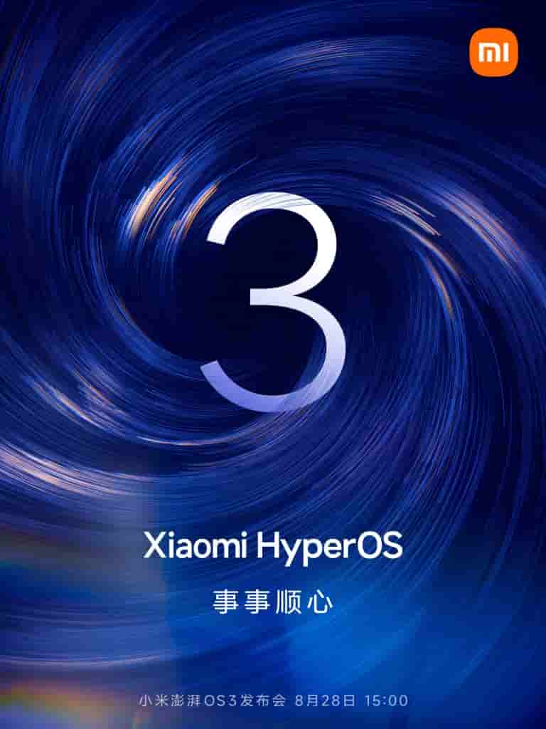 Xiaomi HyperOS 3 - Launch Poster