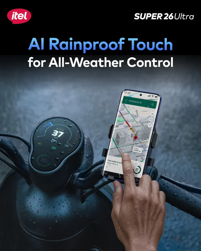 itel Super 26 Ultra - AI Rainproof Touch