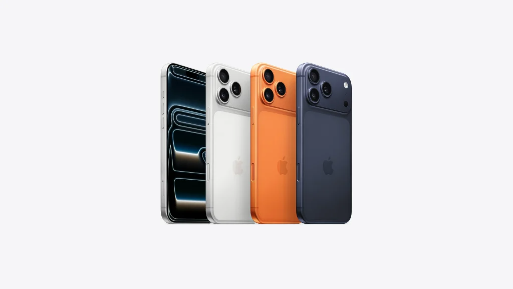 Apple iPhone 17 Pro Max - Color Choices