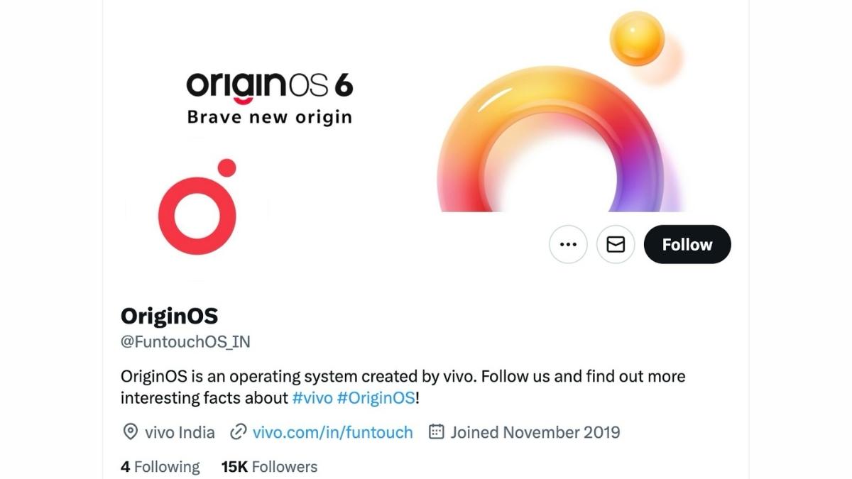 FuntouchOS India X Page changed to OriginOS page