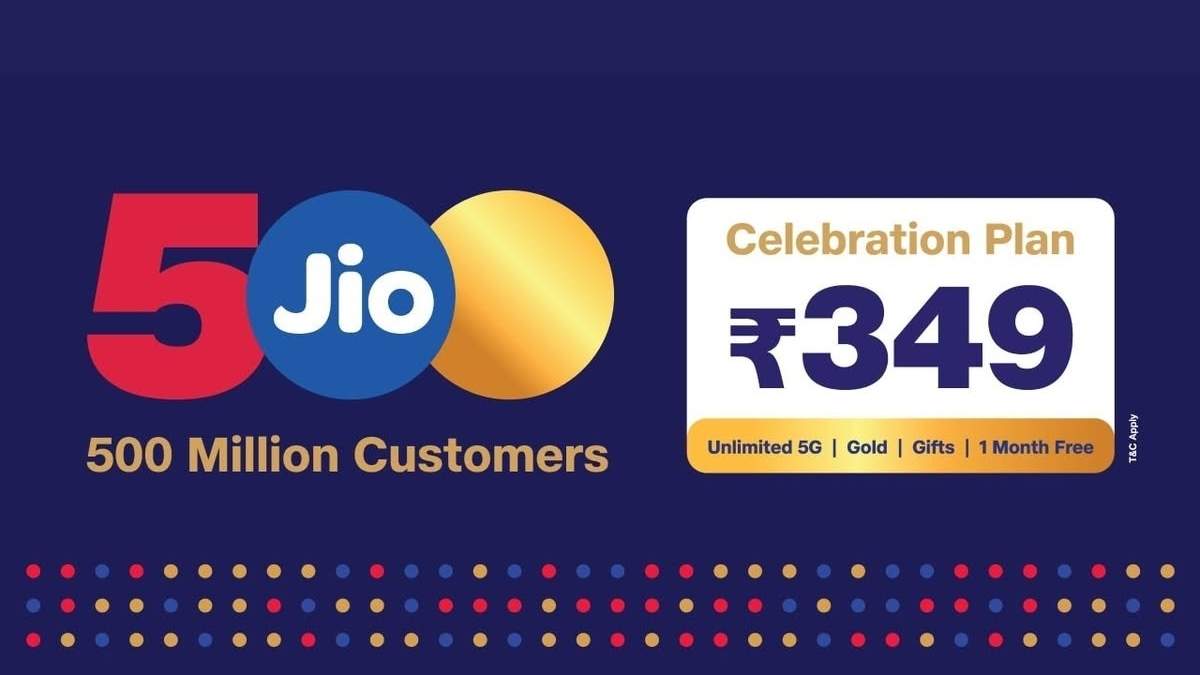Jio ₹349 Celebration Plan