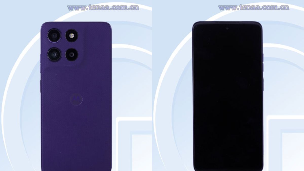 Moto G36 5G Front and Back look revealed via TENAA