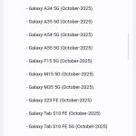 One UI 8 Roll-Out Scheduled for More Galaxy Devices in India - (2)