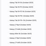 One UI 8 Roll-Out Scheduled for More Galaxy Devices in India - (3)