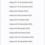 One UI 8 Roll-Out Scheduled for More Galaxy Devices in India - (6)