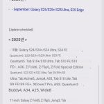 One UI 8 Rollout Schedule - Image (2)