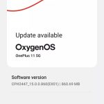 OnePlus 11 September 2025 Update