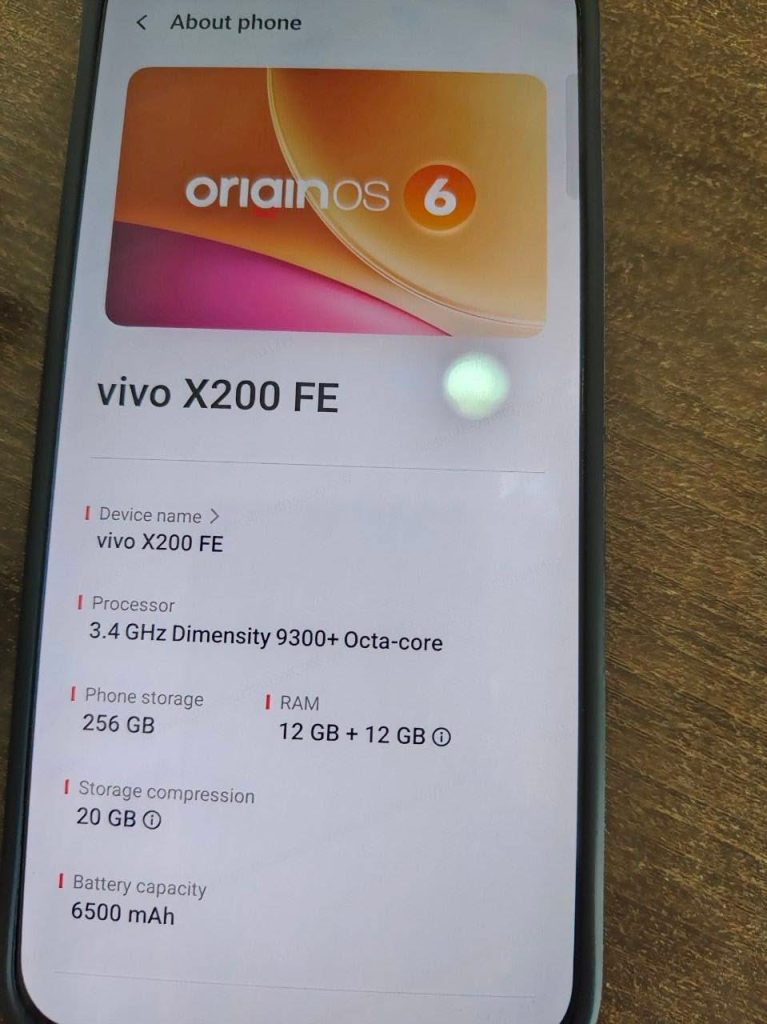 OriginOS 6 on Vivo X200 FE (1)