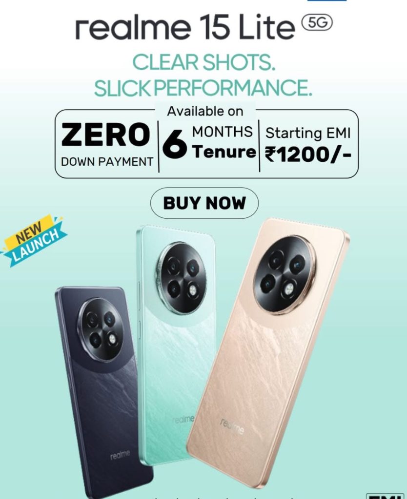 Realme 15 Lite 5G - Launch Poster (1)