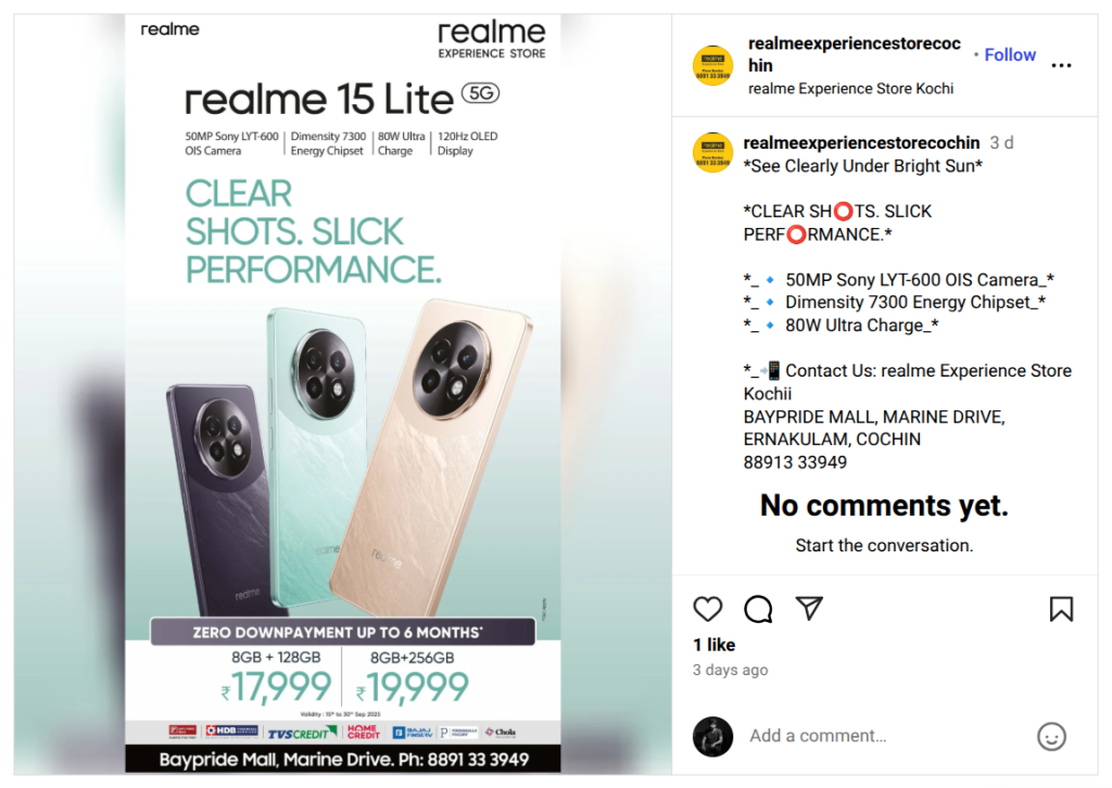 Realme 15 Lite 5G - Launch Poster (2)