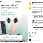 Realme 15 Lite 5G - Launch Poster (2)