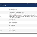 Realme C85 Pro (RMX5555) - EEC Certification