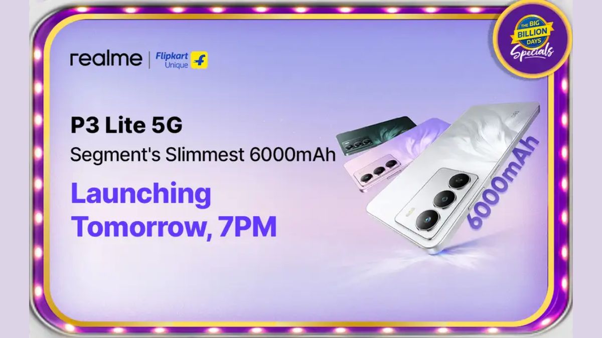 Realme P3 Lite 5G Launch Date