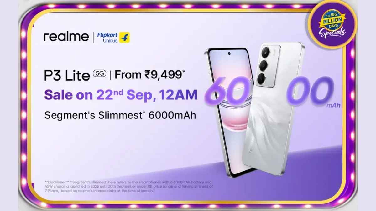 Realme P3 Lite 5G Launched in India