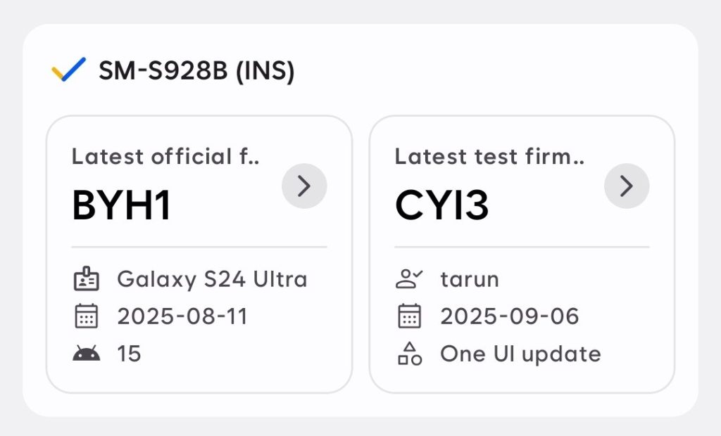 Samsung Galaxy S24 Series - Stable build CYI3