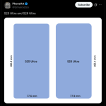 Samsung Galaxy S26 Ultra - Length and Width (X Post)