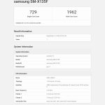 Samsung Galaxy Tab A11 LTE Variant (SM-X135F) - Geekbench Listing (1)