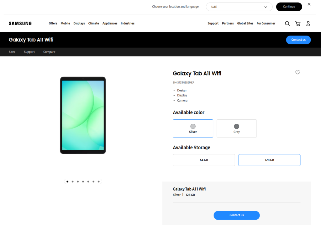 Samsung Galaxy Tab A11 - Product Page (7)