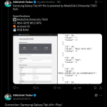 Samsung Galaxy Tab A11+ Tablet - Geekbench Listing (X Post)