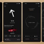 Tesla Robotaxi App - User Interface