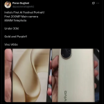 Vivo V60e - Live Hands-On Image (X Post)