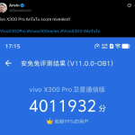 Vivo X300 Pro - AnTuTu Score (X Post)
